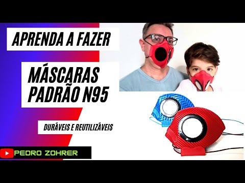 Máscara Êpa. Como fazer uma Máscara padrão N95 reutilizável